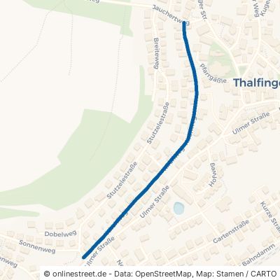 Kirchweg Elchingen Thalfingen 