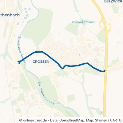 Schneppendorfer Straße Zwickau Crossen 