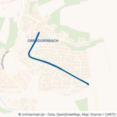 Oberhofstraße Würzburg Oberdürrbach 