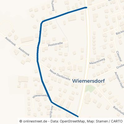 Dorfstraße Wiemersdorf 