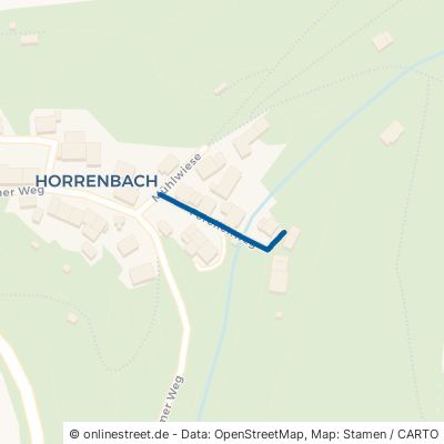 Forellenweg Krautheim Horrenbach 