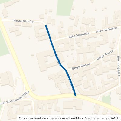 Dorfplan Mühlhausen Höngeda 