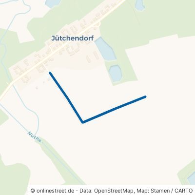 Dämkenweg Ludwigsfelde Jütchendorf 