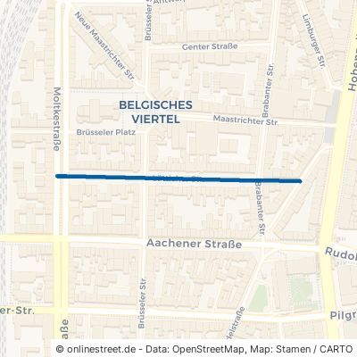 Lütticher Straße Köln Neustadt-Nord 