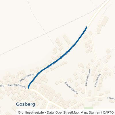 Reuther Straße Pinzberg Gosberg 