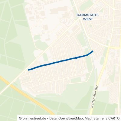 Heimstättenweg Darmstadt 