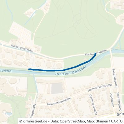 Karl-Hausch-Weg Freiburg im Breisgau Oberau 