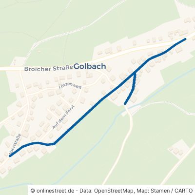 Mittelstraße 53925 Kall Golbach Golbach