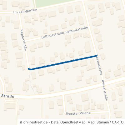 Humboldtstraße Bad Oeynhausen Werste 