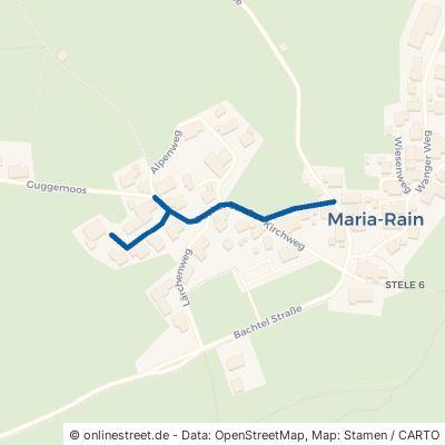 Bucher Straße Oy-Mittelberg Maria-Rain 
