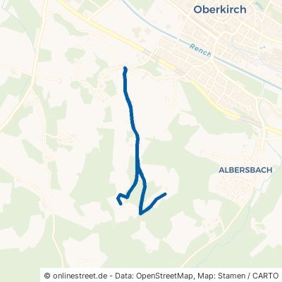 Ortsstraße Oberkirch Butschbach 