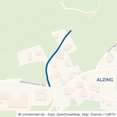 Haindlstraße Siegsdorf Alzing 