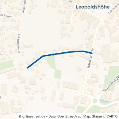 Neue Straße Leopoldshöhe 