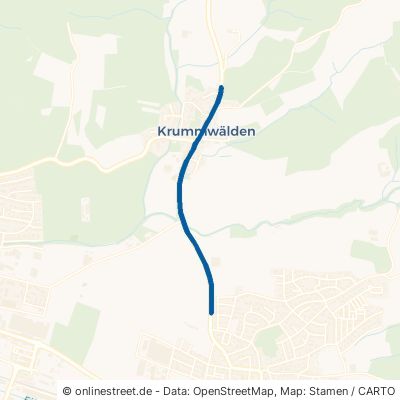 Ottenbacher Straße Eislingen (Fils) Krummwälden 