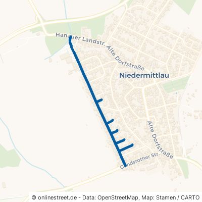 Taunusstraße Hasselroth Niedermittlau 