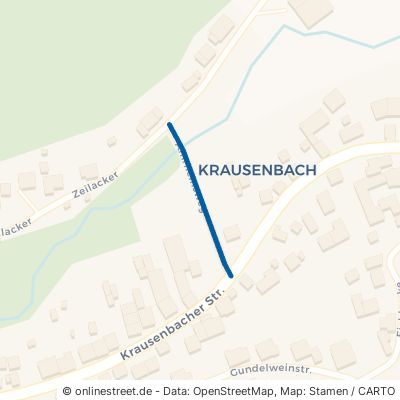 Amrheinsweg Dammbach Krausenbach 