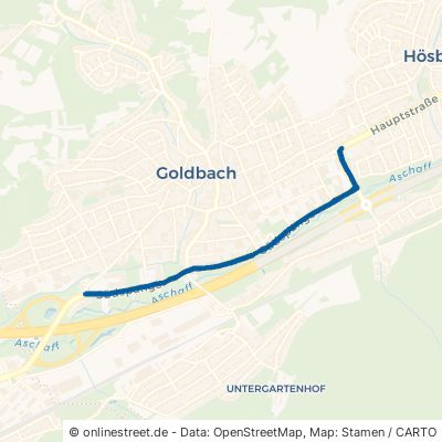 Südspange Goldbach Untergartenhof 