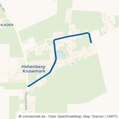 Hohenberger Straße Hohenberg-Krusemark 