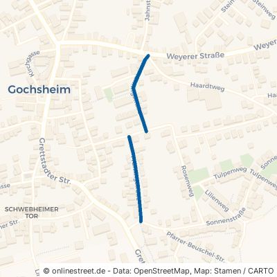 Frühlingstraße Gochsheim 