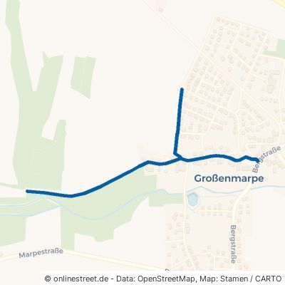 Köllerweg Blomberg Großenmarpe 