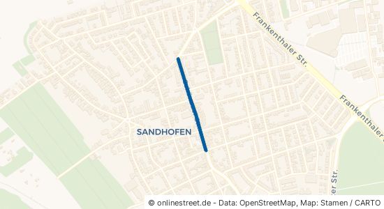 Schönauer Straße Mannheim Sandhofen 