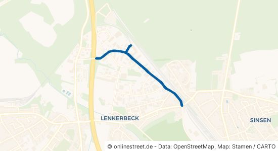Schmielenfeldstraße Marl Sinsen-Lenkerbeck 