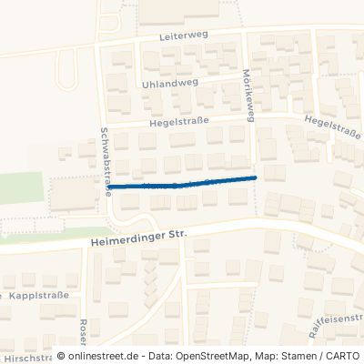 Hans-Sachs-Straße Ditzingen Hirschlanden 