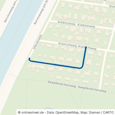 Storchenweg Sassenburg Bernsteinsee 