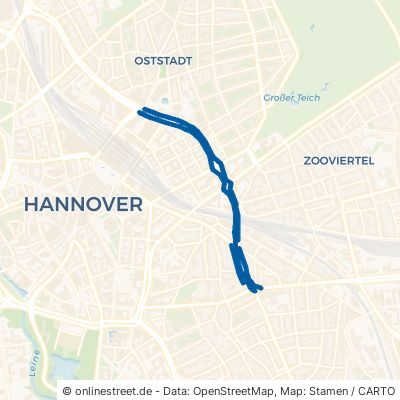 Berliner Allee Hannover Südstadt 