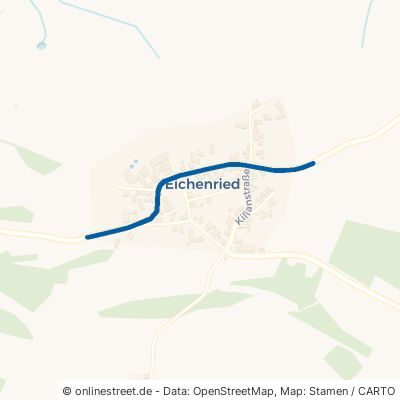 Kreisstraße Kalbach Eichenried 