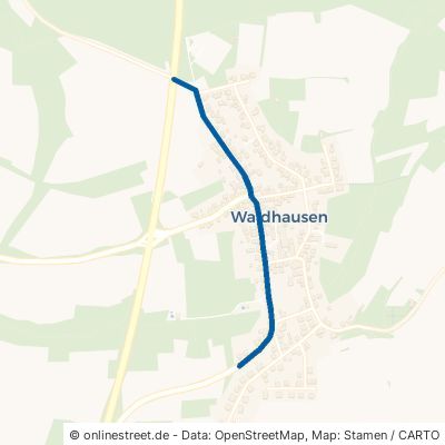 Landstraße Buchen Waldhausen 