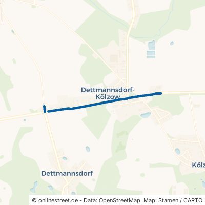 Rostocker Straße Dettmannsdorf Dettmannsdorf-Kölzow 