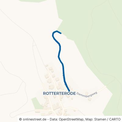 Forstweg Kirchheim Rotterterode 