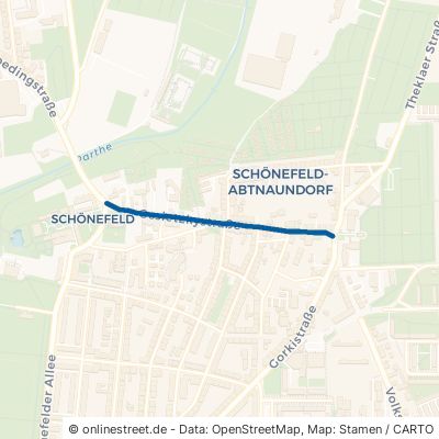 Ossietzkystraße Leipzig Schönefeld-Abtnaundorf Nordost