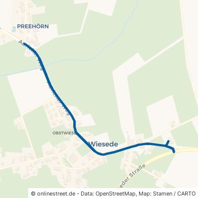 Auricher Weg Friedeburg Wiesede 