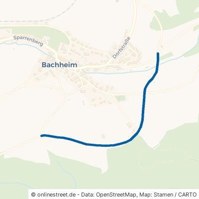 Kiesstraße Löffingen Bachheim 