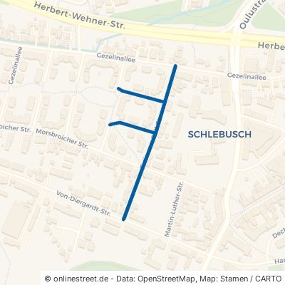 Felix-von-Roll-Straße Leverkusen Schlebusch 