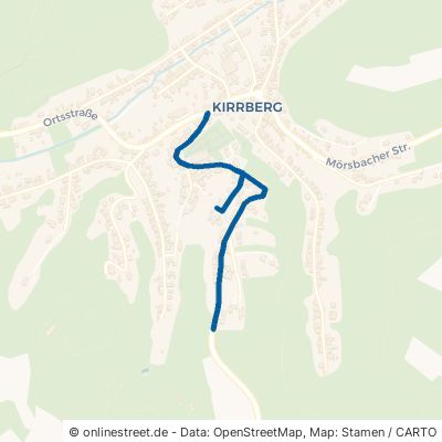 Kirchbergstraße Homburg Kirrberg 