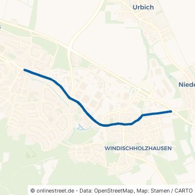 Haarbergstraße Erfurt Windischholzhausen 