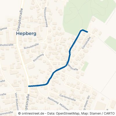 Steinbruchstraße Hepberg 