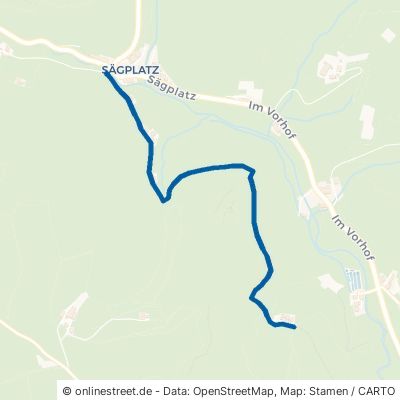Schloßwaldweg Freiamt Niedertal 