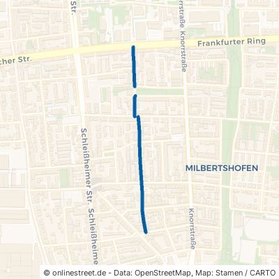 Korbinianstraße München Milbertshofen-Am Hart 