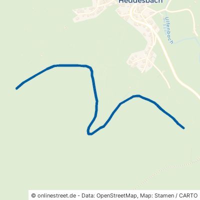 Unterer Benzenklingenweg Heddesbach 