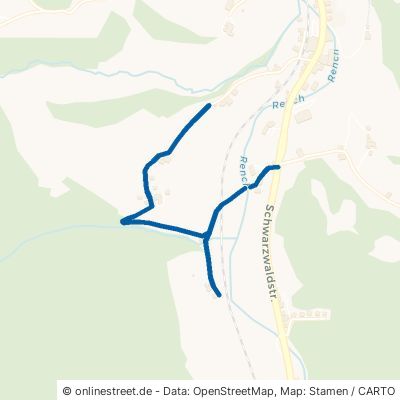 Hinterbühlweg Oppenau Ibach 