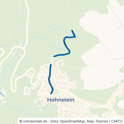 Pechhüttenweg Hohnstein 