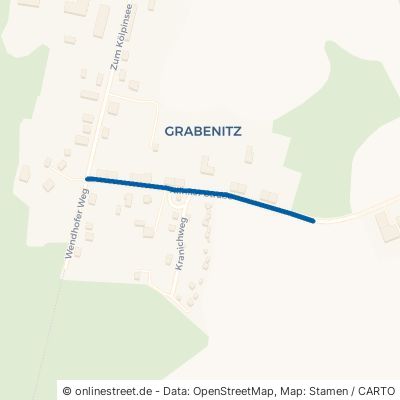 Klinker Straße Klink Grabenitz 