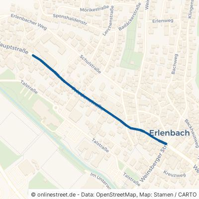 Friedenstraße Erlenbach 