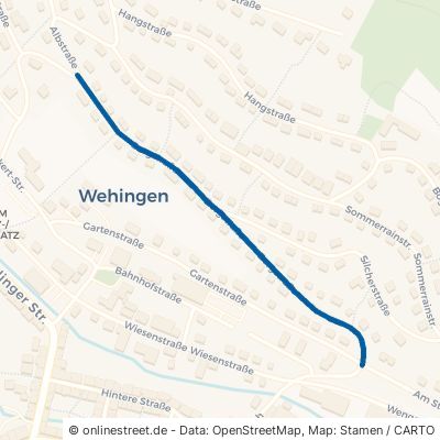 Bergstraße Wehingen 