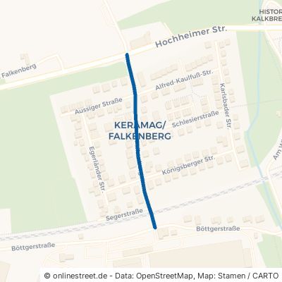 Falkenbergstraße Flörsheim am Main Keramag 