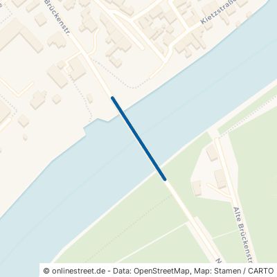 Neue Deichbrücke Eisenhüttenstadt Fürstenberg 
